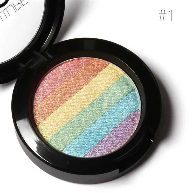 Focallure марки rainbow Стиль HIGHLIGHTER ЛИЦА отбеливатель бронзатор контур комплект Shimmer свечение комплект порошок маркер лицо макияж