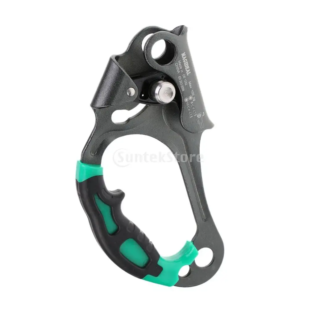 

Left Hand Ascender Rock Climbing Tree Arborist Rappelling Gear Equipment Gray
