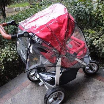

Universal Rain Cover Dustproof Windshield Folding Universal Baby Stroller for Mother with Child Going Outdoor