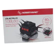 HW 60A водостойкий бесщеточный электронный регулятор скорости QUICRUN-WP-10BL60