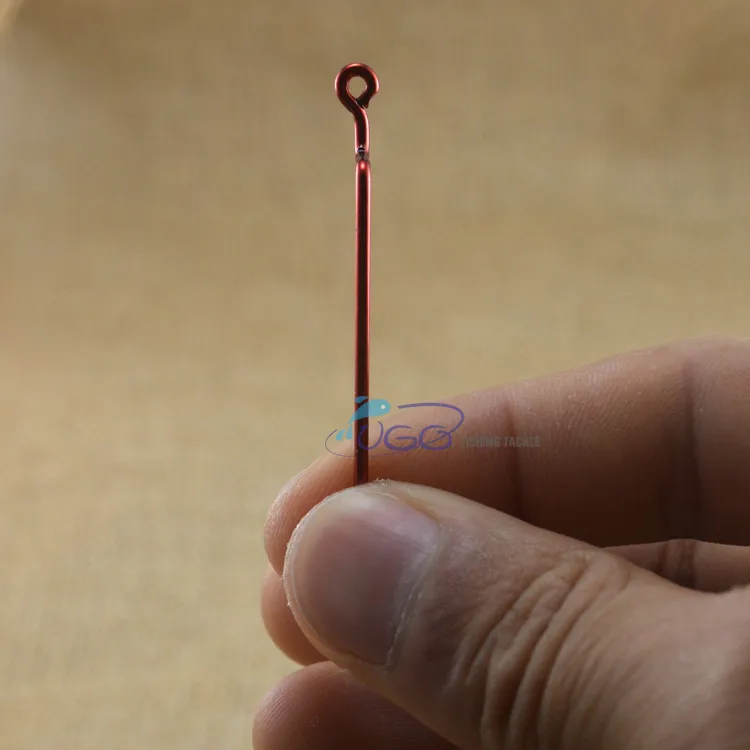 11-RED-NARROW-SHANK-WORM-HOOK