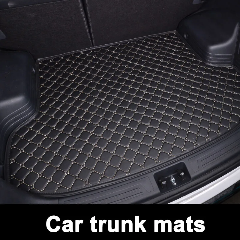

CARFUNNY custom fit car trunk mats for all models Ford Focus Escort Titanium Mondeo Fiesta S-max Raptor Cobra Ecosport Kuga T