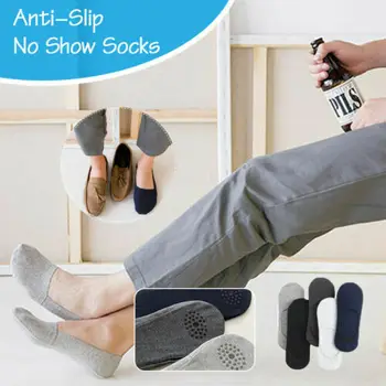 

New Anti-Slip Unisex Silicone No Show Socks Unisex