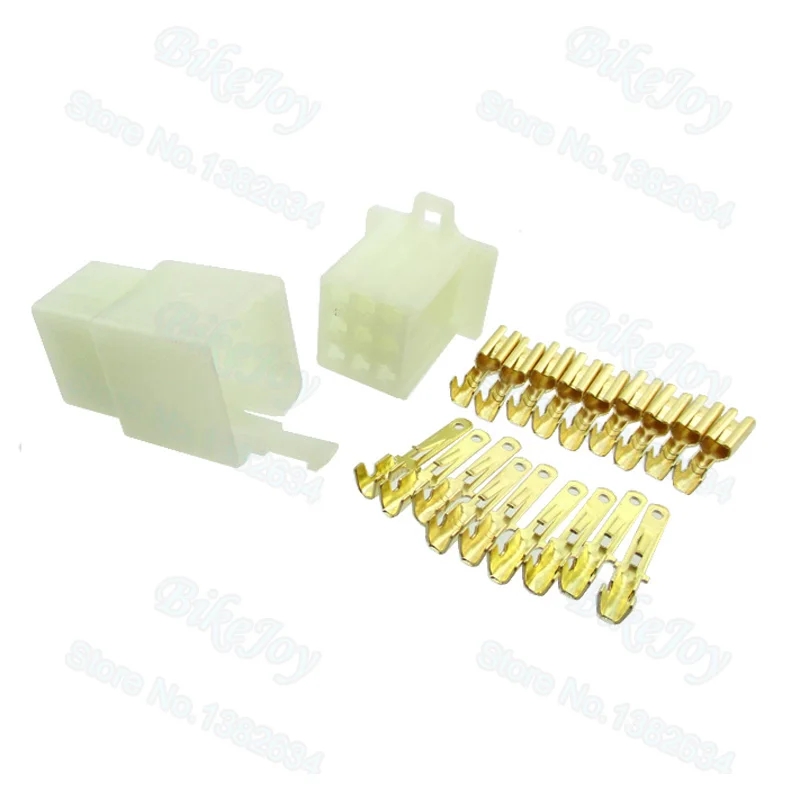 9PinsElectricalWireConnectorTerminalHarnessPlugSocketForPit