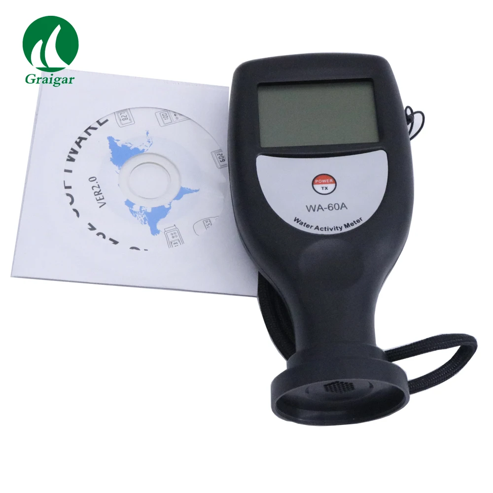 

WA60A Portable Digital Water Activity Meter WA-60A with software Bluetooth Data Adapter