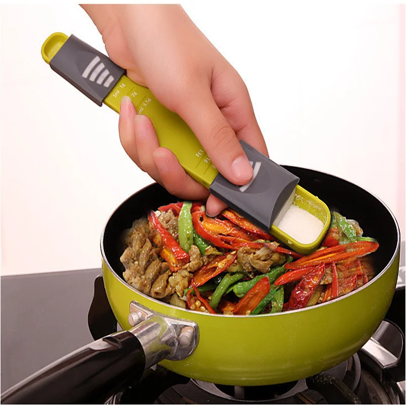 

1Pc Baking Scale Measuring Spoon Kitchen Tool Plastic Milk Powder Baking Quantitative Spoon Kitchen Gadget Kitchen Accessories.