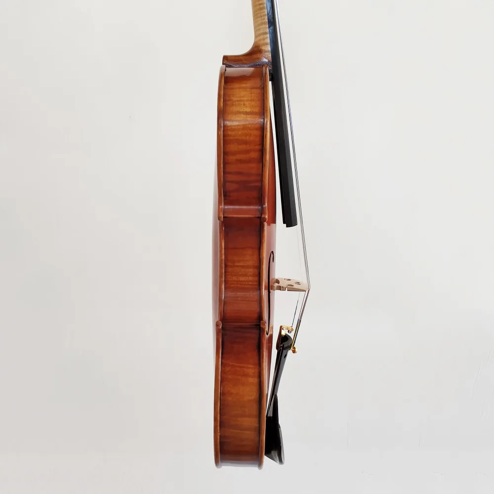 Копия Stradivarius 1716 ручной работы масло лак скрипка+ углеродного волокна лук пены чехол FPVN04#6