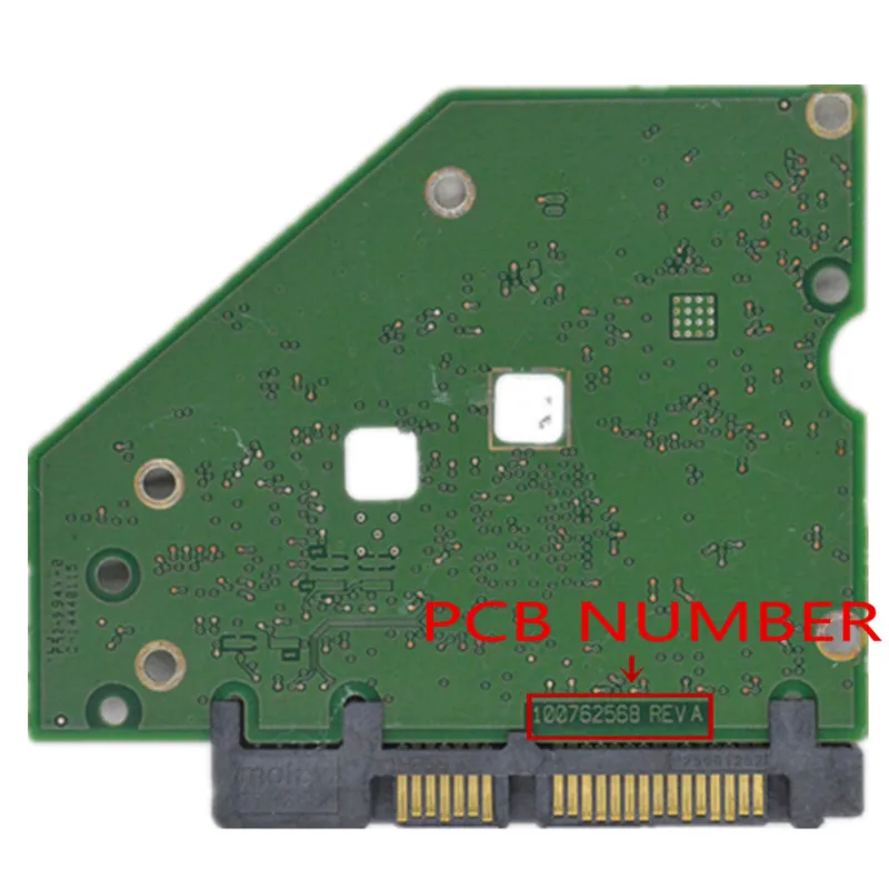 HDD PCB Seagate номер логической платы/платы: 100762568 REV A/2566 E, ST2000DX001 ST3000DM001