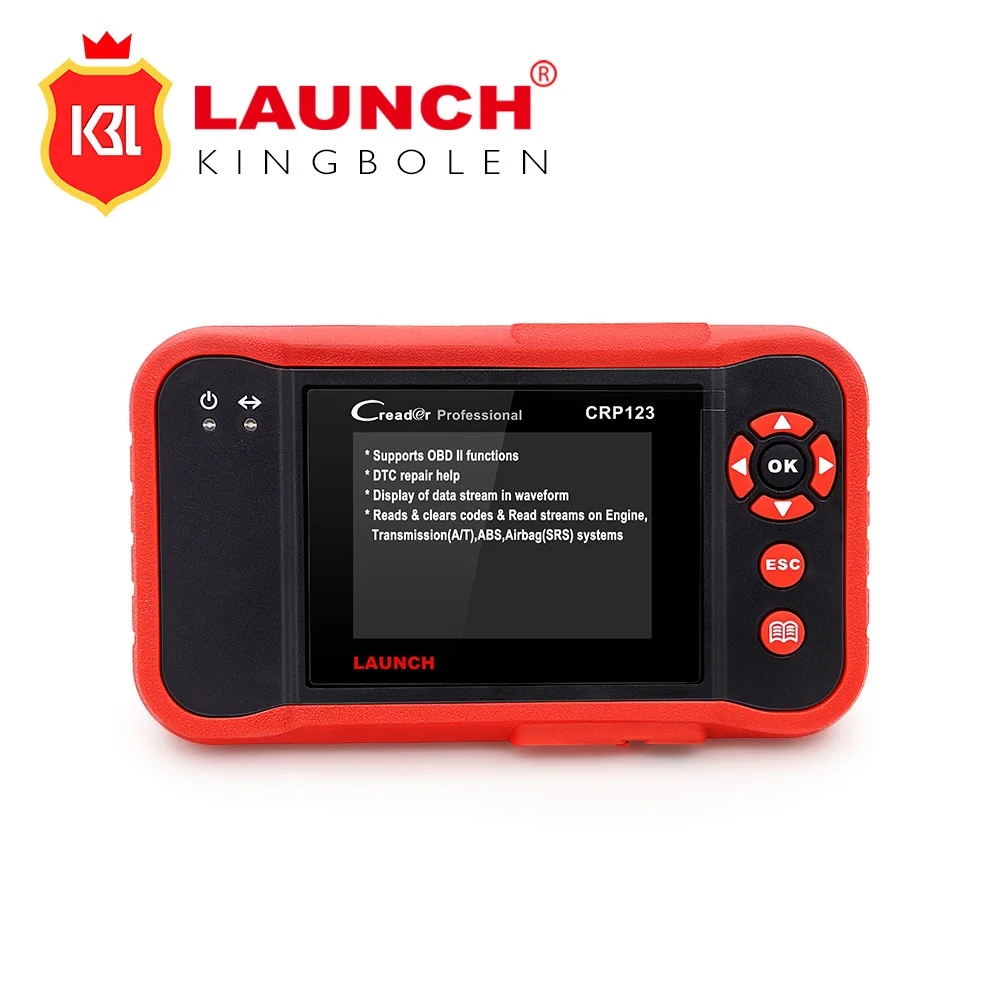 Prix pour 2017 D'origine Lancement CRP123 Mise À Jour En Ligne LANCEMENT X431 Creader CRP 123 ABS, SRS, Transmission et Moteur Code Scanner Prix pour 2017 D'origine Lancement CRP123 Mise À Jour En Ligne LANCEMENT X431 Creader CRP 123 ABS, SRS, Transmission et Moteur Code Scanner