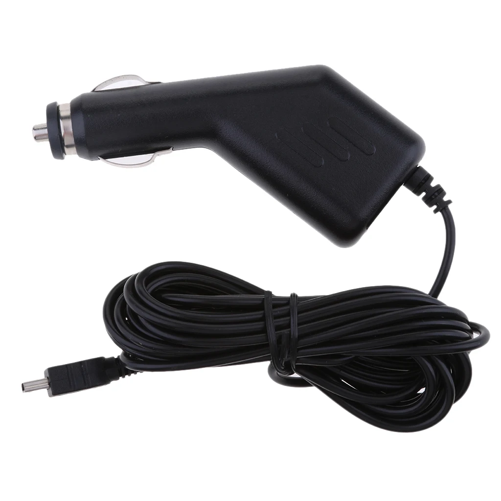 Premium Vehicle USB Adapter 5V 1.5A Mini USB Cable GPS Dash Cam Charging fit Cars Truck Accessory