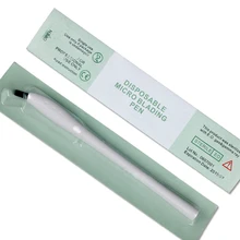 Quality eyebrow microblading disposable pen with 12/14/17/18U needle Blade Manual Microblade Needle Tool in Expiry date/Lot No.
