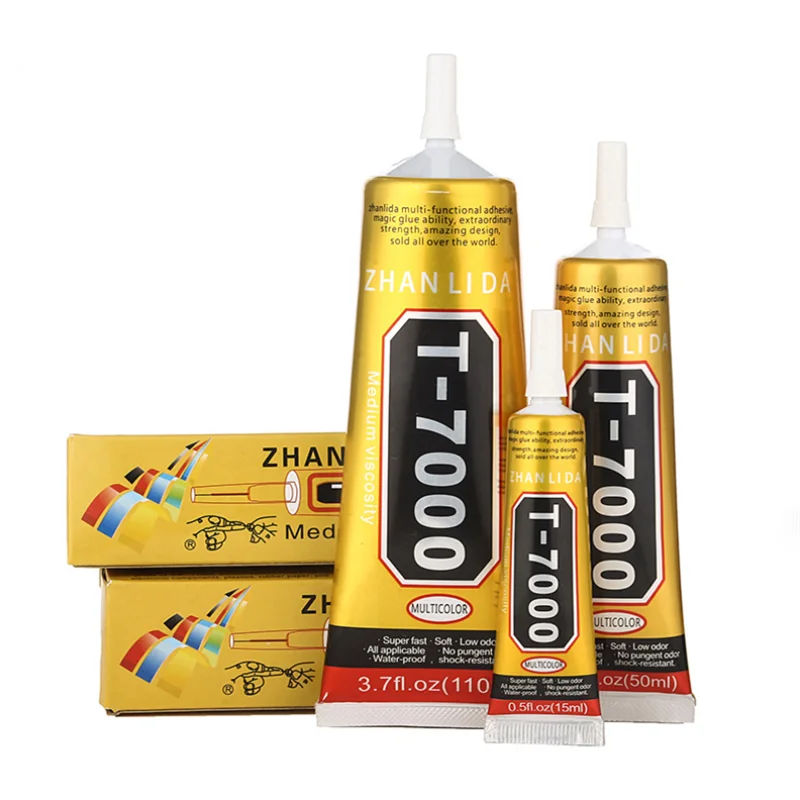 

T7000 110ML/50ML/15ML Rhinestone Glue Adhesive For Jewelry Nails Phone LCD Bumper Frame T-7000 DIY Tool