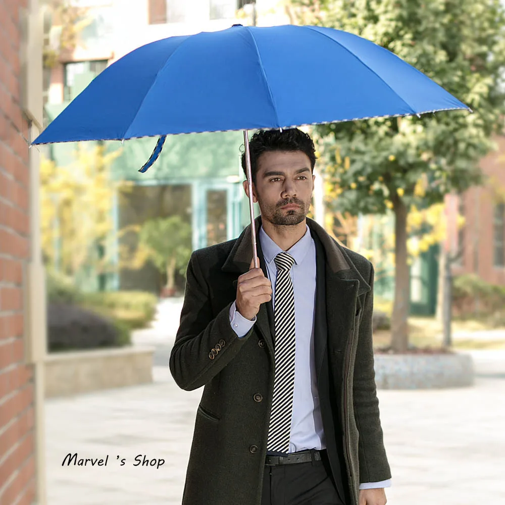 2015 Solid Brand Large Umbrella For Two Fashion Men Luxury Design High Quality Umbrella Rain