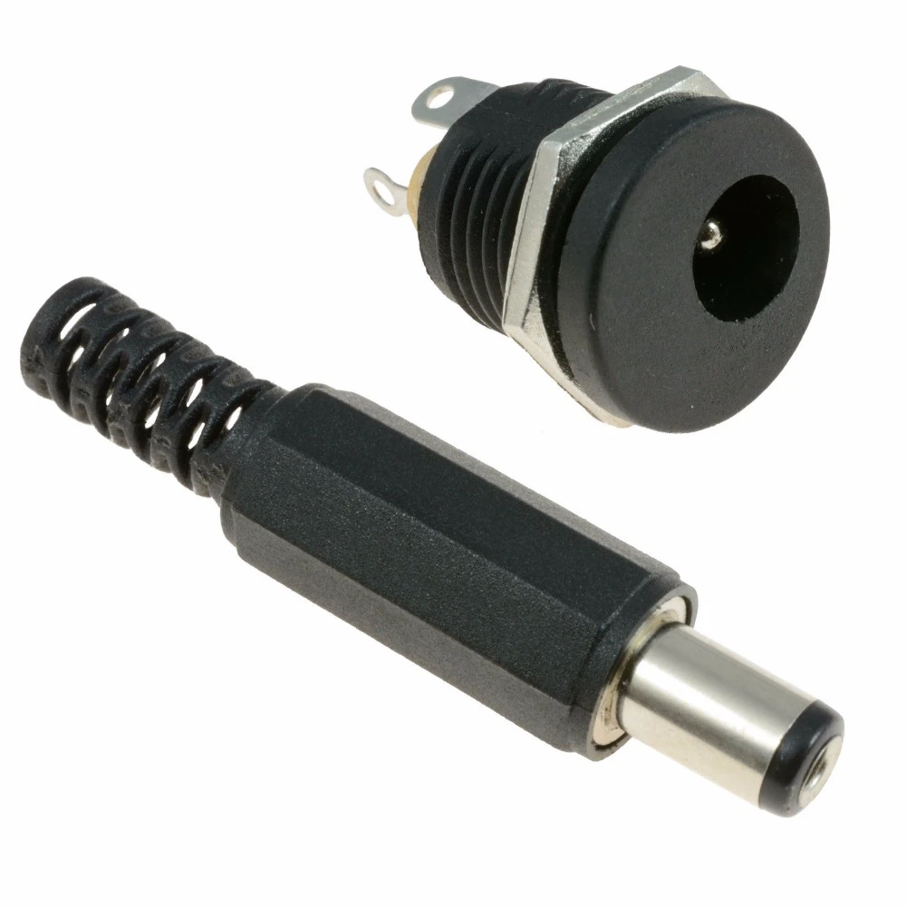 10x 2.1 mm mâle plug Jack DC Connecteur avec bornes à vis