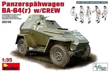 Out of print product MiniArt 1 35 WWII BA 64 r German Armoured Car w Crew