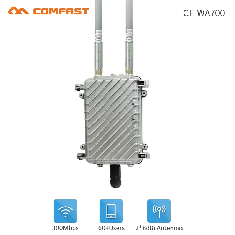 

COMFAST HIGH power 300Mbps omni directional wireless AP outdoor WiFi coverage base station wireless router for school park wa700