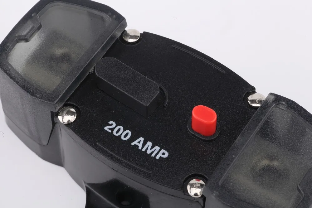 200A 12 в автомобильный Грузовик аудио усилитель автоматический выключатель держатель предохранителя AGU стиль стерео усилитель ремонт 4GA кабель