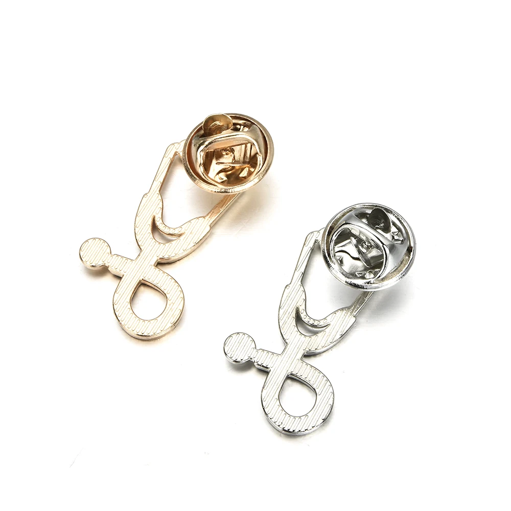 

Fashion Women Men Cute Medical Men Women Enamel Stethoscope Doctor Nurse Brooches Pin Coat Lapel Badge