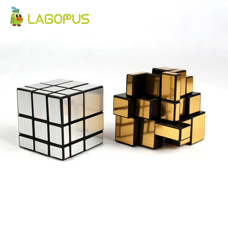 Lagopus ослабитель Cube 3X3 ультра-smooth профессиональной Скорость волшебное зеркало Головоломка Куб Скорость игрушки для детей