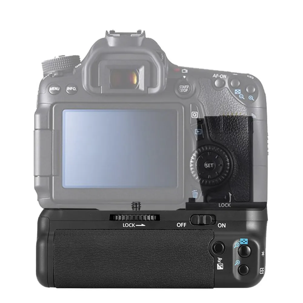 Вертикальный батарейный блок capsaver для Canon EOS 750D 760D T6i T6s X8i 8000D|vertical battery grip|battery gripgrip