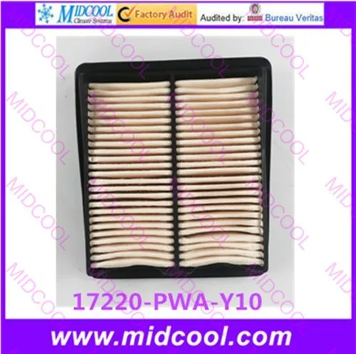Высокое качество воздушный фильтр для 17220-PWA-J10 17220-PWA-Y10