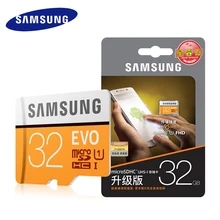 Samsung 32 gb micro sd card 128 gb высокоскоростная Флешка карты памяти Популярные 64 Гб UHS-I U3 4 K 256 gb Мода TF карты для