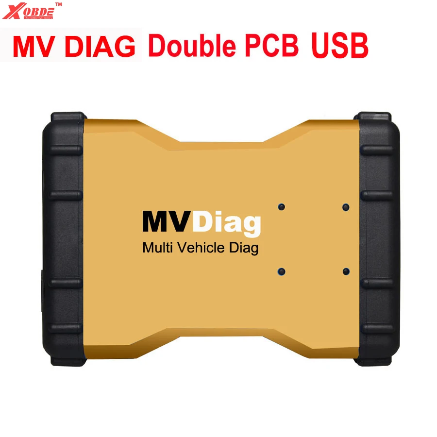 Новинка MVdiag без Bluetooth для автомобилей и грузовиков OBD2 MV Diag диагностическое