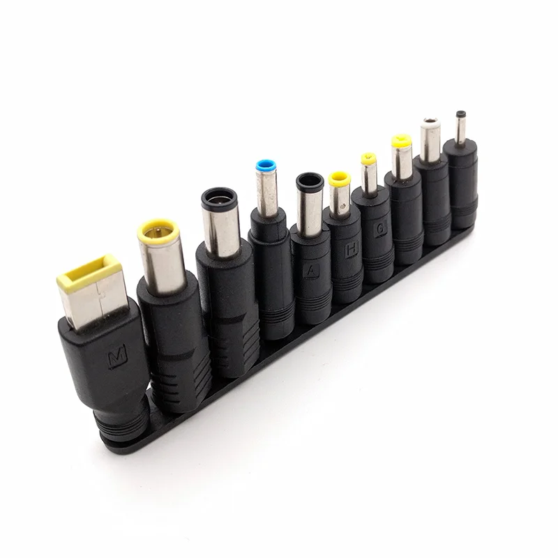 10pcs/Set 5.5x2.1mm Multi type Male Jack for DC Plugs for AC Power