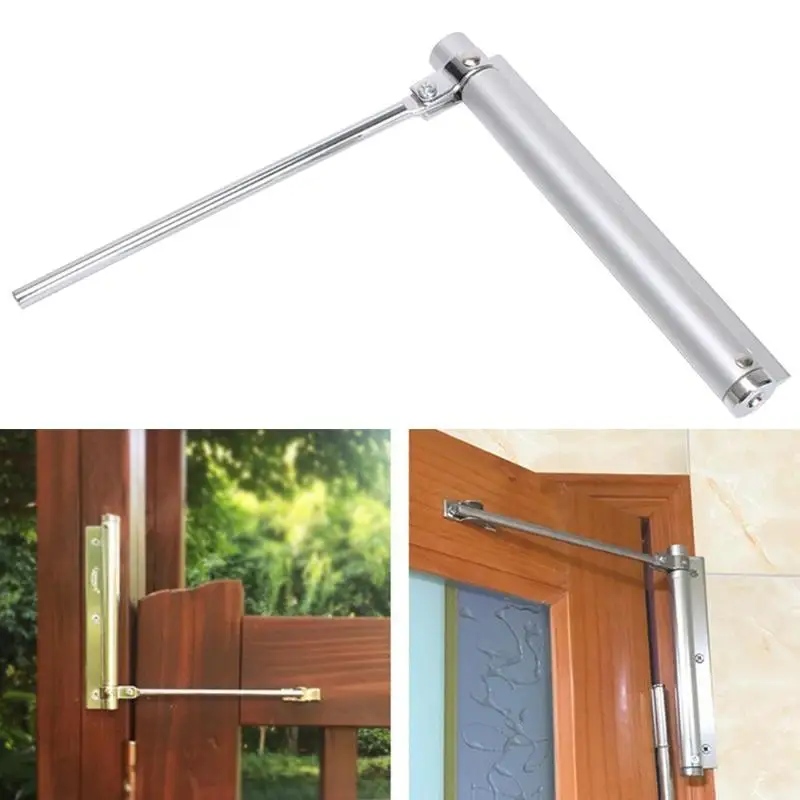 Adjustable Metal Space Aluminum Surface Mounted Auto Closing Door