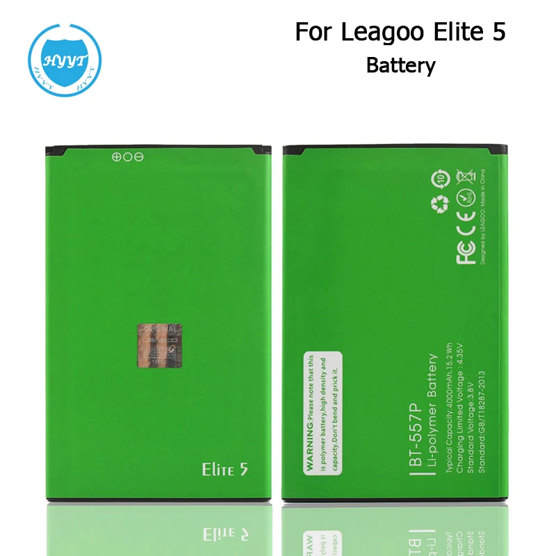 LEAGOO Elite 5 Батареи 4000 мАч 100% Новая Замена аксессуары аккумуляторы Для Телефон |