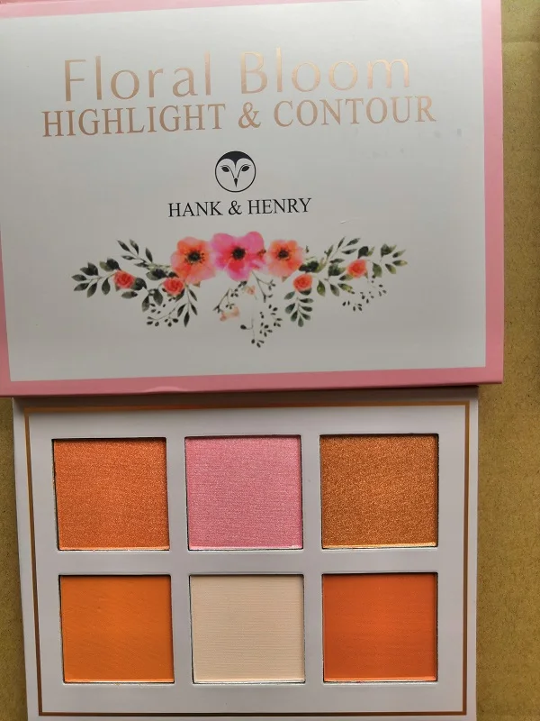 floral bloom blush palette