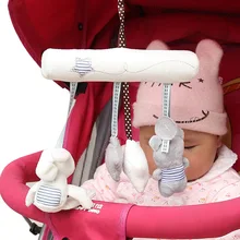 Fulljion Baby Rattle Rabbit Toys Music Doll Bed Bell For Stroller Infant Multifunctional Hand Bell Plush