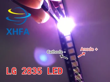 

100PCS Original and new For LG LED Backlight 1210 3528 2835 1W 100LM Cool white LCD Backlight for TV TV Application