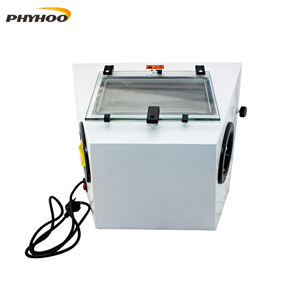 Pneumatic sand blasting machine, metal deburring, rust polishing