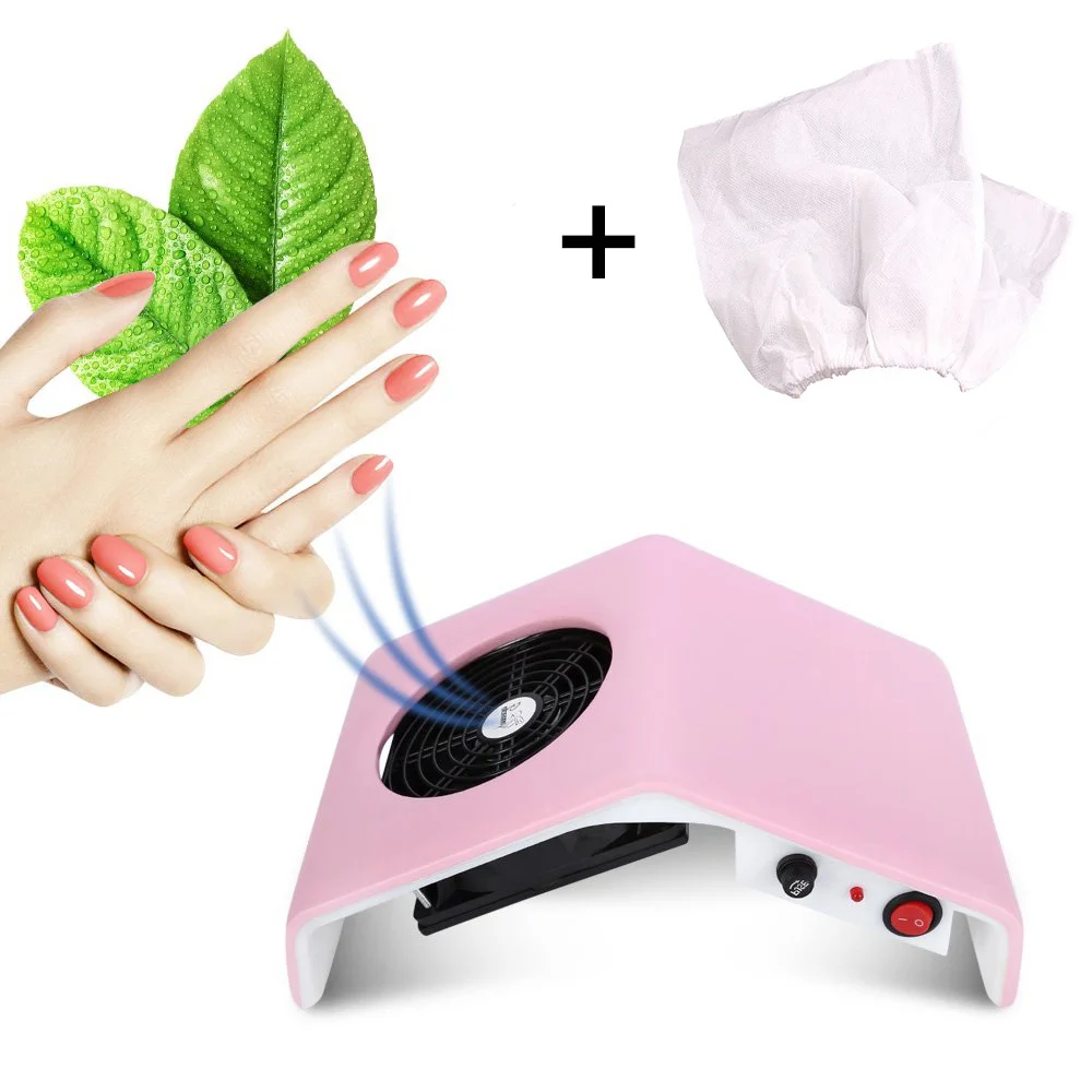 

Manicure Vacuum Cleaner Set With 10pcs Replacement Collection Bags Nail Dust Collector Vacuum Manicure Extractor Manicure Bag
