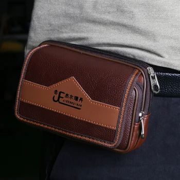 

Pouch belt bags for men Card Holder Pocket Phone Case bag