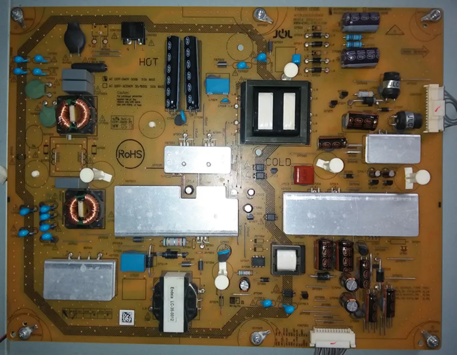 

LCD-60LX255A power panel RUNTKB056WJQZ JSL2142-003 is used