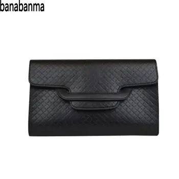 

PinShang Women Handbag PU Leather Crocodile Grain Handbag Single-Shoulder Cross Purse Wallet Envelope Bag ZK40