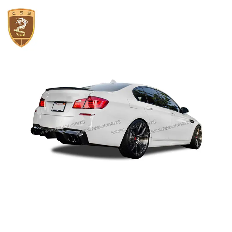 Carbon Fiber Car Modification Accessories For Bm 5 series Front Rear Bumper Spoiler M5 Style Upgrade Styling | Автомобили и