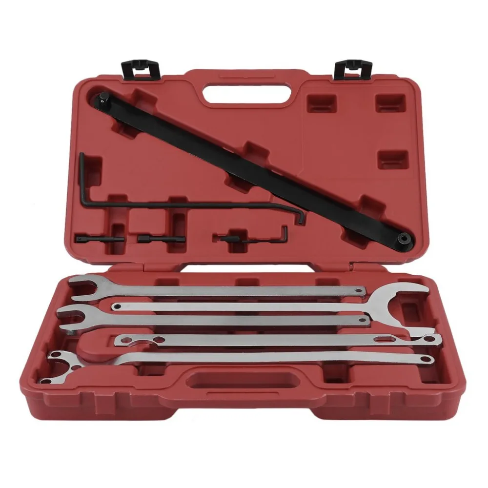 

Newest C6030 Automotive Fan Wrench Water Pump Holder Tool For BMW For Ford For Benz Fan Hub Removal Holding Set Repair Tools