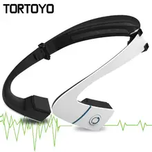 LF18 Смарт беспроводные Bluetooth наушники костной проводимости гарнитура стерео спортивные шейные наушники для Xiaomi iPhone Android телефон