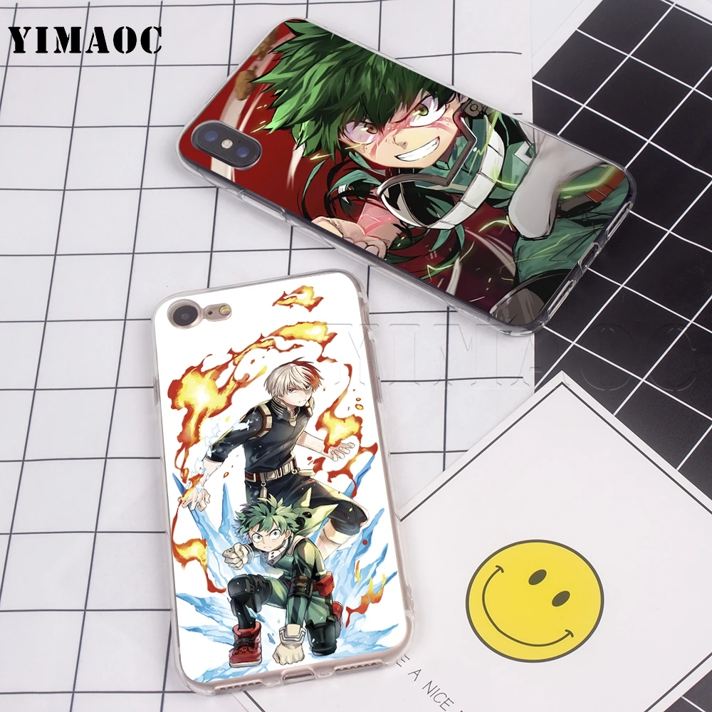 Силиконовый чехол YIMAOC My Hero моя геройская Академия для Huawei Honor Mate 20 6a 7a 8x 7c 7x9 10 Nova 3i 3