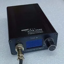 BOZAN T12-A паяльная станция железные наконечники OLED DIY наборы 9501 ручка электрические инструменты сварочные наконечники регулятор температуры