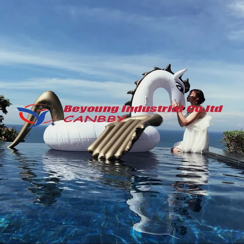 Взрослых поплавки ПВХ Надувные Pegasus бассейна/Гигантский Pegasus надувной бассейн игрушки/надувной бассейн Pegasus unciorn Фламинго float