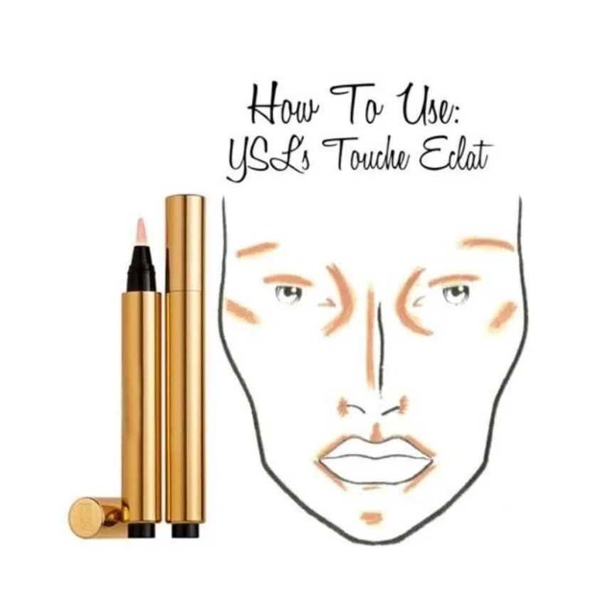 

Cosmetics Eye Conceal Touch Makeup Face Pen Make up Pencil Waterproof Highlight Radiant Contour 4 Color 2.5ml