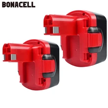 Bonacell 2 шт 3.0Ah 14,4 V для Bosch BAT040 аккумуляторная батарея GHO 14,4 V GHO 14.4VH GLI 2607335711 BAT038 BAT041