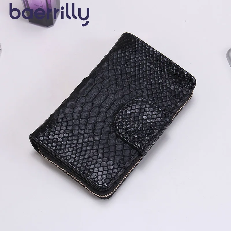 

Cowhide Women Wallet Coin Purse Zipper Short Clutch Bags Genuine Leather Wallets Female Money Pocket Fashion Card Holder Purses