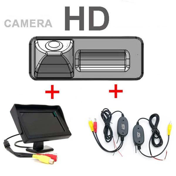 Автомобильная камера заднего вида forHonda CRV Jazz Fit Odyssey обратная парковка для Автомобильный GPS DVD беспроводной передатчик