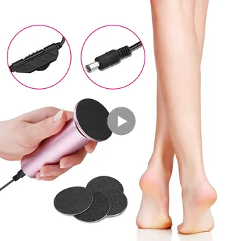 

Rechargeable Electric Pedicure Tools Foot Care Tool Speed Adjust Foot Callus Remover Velvet Smooth Machine for Foot Heel Skin