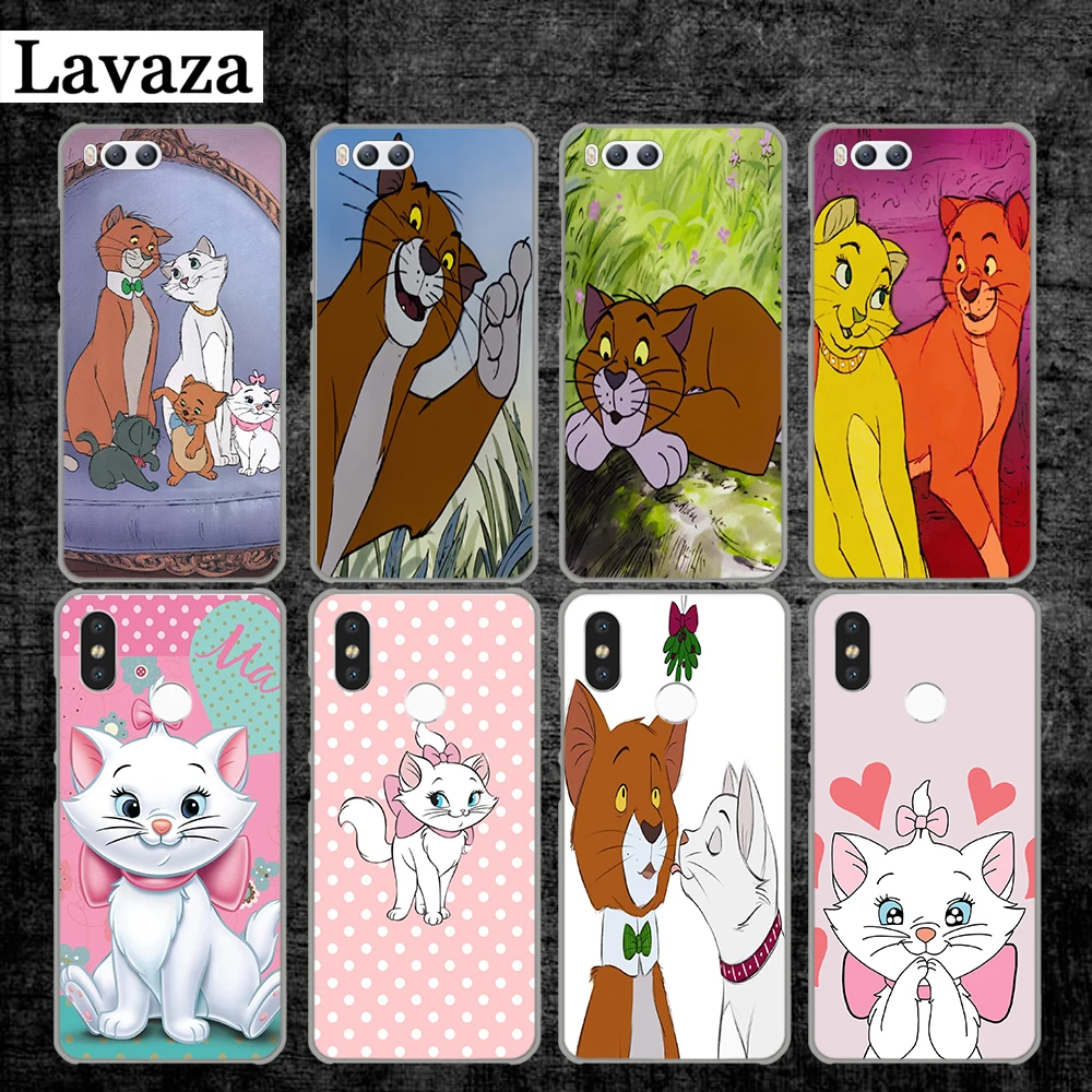 

Lavaza cartoon marie cat Hard Case for Xiaomi Redmi 4A 4X 5A S2 5 Plus 6 6A Note 3 4 7 Pro Prime